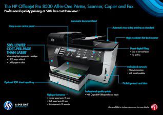 printer features