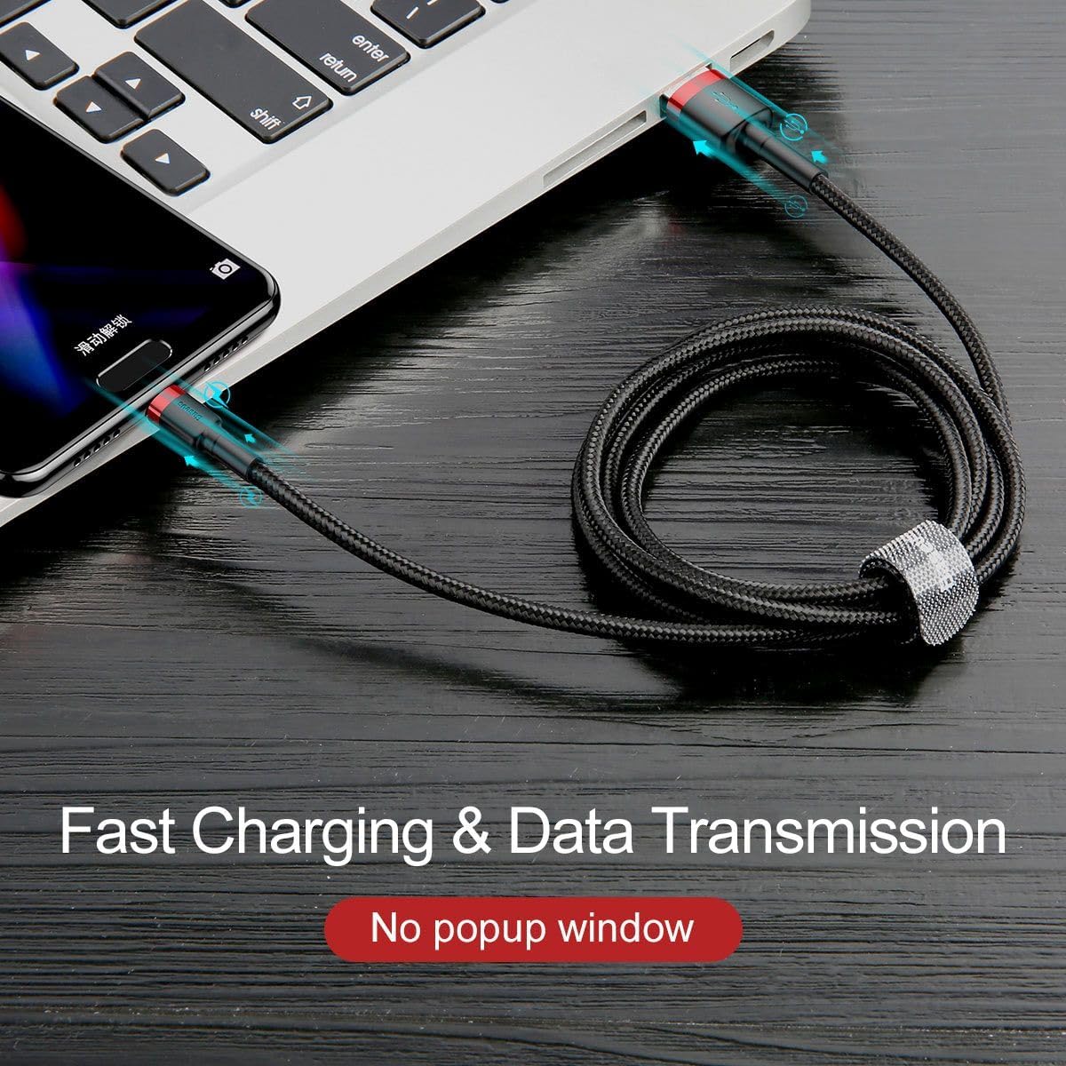 BASEUS Cafule Cable USB 3.0 Male To Micro-B 2A 1M CADKLF-D0G Price in Sri Lanka